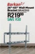 Barkan 26"-65" Wall Mount Bracket BRAE302