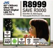 JVC 65" (165cm) Ultra HD Smart Digital LED TV LT-65N675