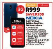 Nokia 5.45" C1 2nd Edition Dual Sim 3G Smartphone