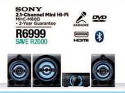 Sony 2.1 Channel Mini HiFi MHC-M80D