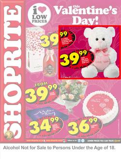 Shoprite Eastern Cape : Valentine's Day ! ( 03 Feb - 16 Feb 2014 ), page 1