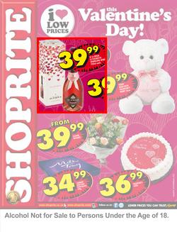 Shoprite Eastern Cape : Valentine's Day ! ( 03 Feb - 16 Feb 2014 ), page 1