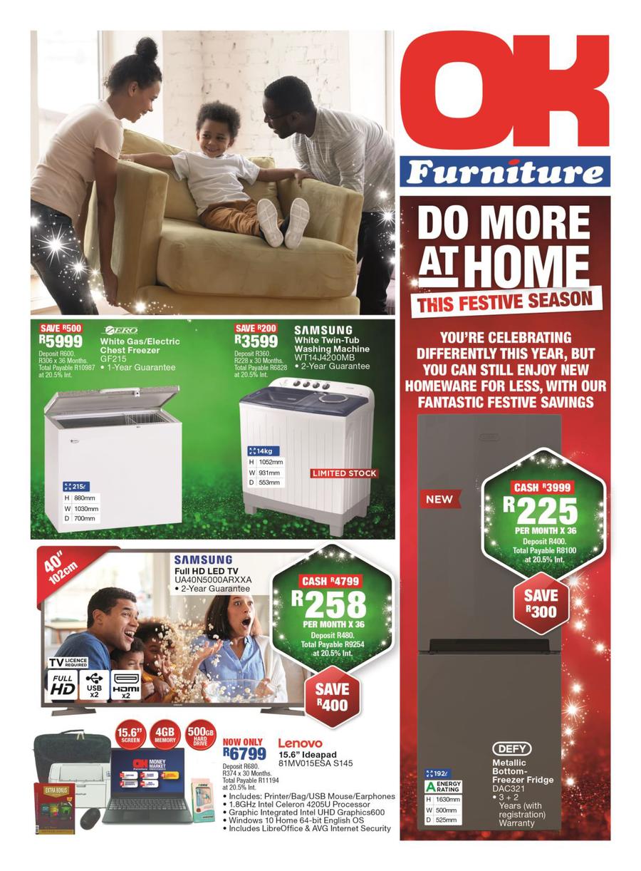 ok furniture fridge specials 2020