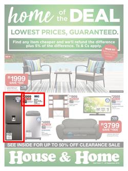 House & Home : Lowest Prices (11 Sep - 23 Sep 2018), page 1