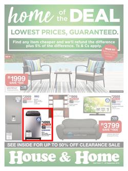 House & Home : Lowest Prices (11 Sep - 23 Sep 2018), page 1