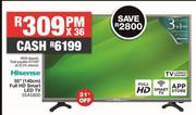 Hisense 55"(140cm) Full HD Smart LED TV 55A5800