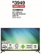 Omega 43" (109cm) Full HD Android LED TV SLM-50C4