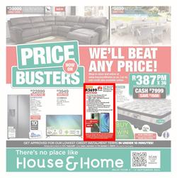 House & Home : Price Busters (05 September - 18 September 2022), page 1