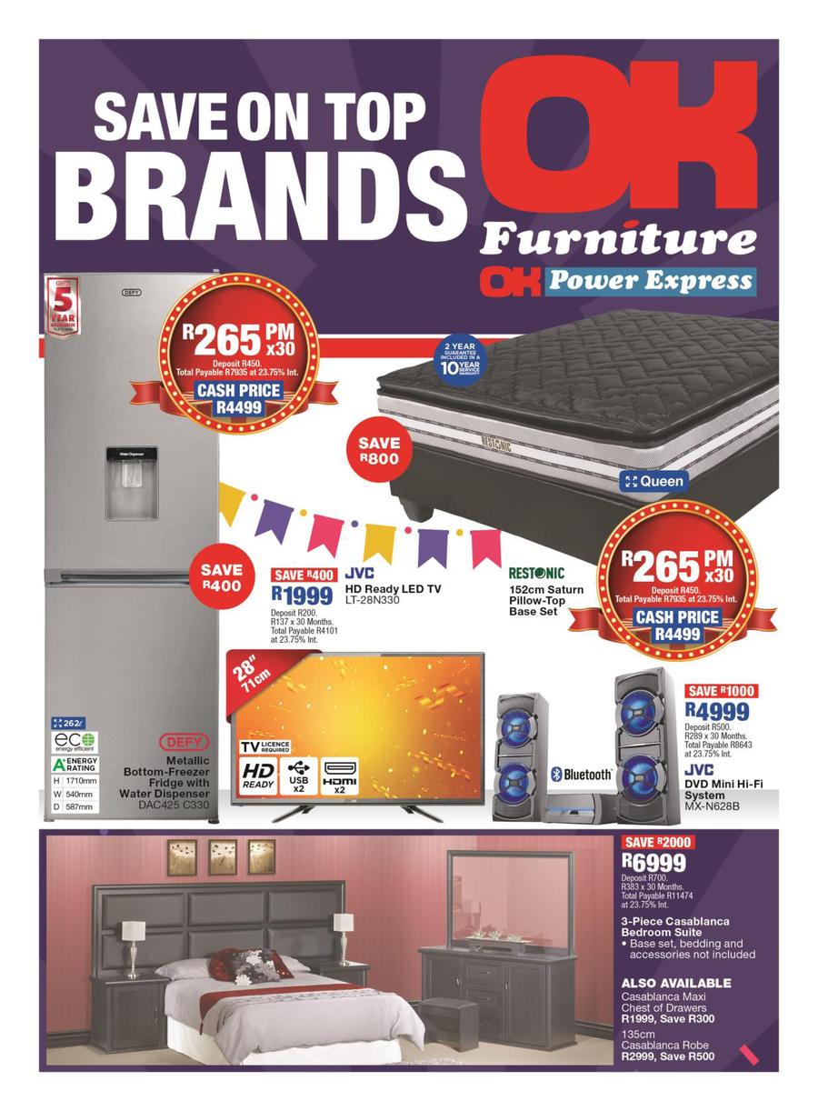 Ok Furniture Save On Top Brands 07 May 19 May 2019