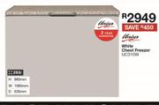 Univa 292Ltr Chest Freezer UC310W