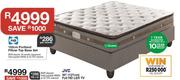 Sealy 152cm Portland Queen Pillow Top Base Set