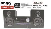 Aiwa Micro DVD HiFi AMD-803