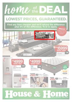 House & Home : Lowest Prices (26 Feb - 10 Mar 2019), page 1