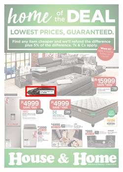 House & Home : Lowest Prices (26 Feb - 10 Mar 2019), page 1
