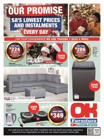 OK Furniture : Lowest Price (22 November - 05 December 2021)
