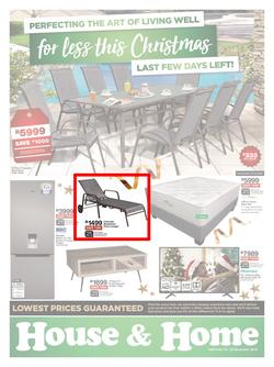 House & Home : Less This Christmas (10 Dec - 24 Dec 2018), page 1