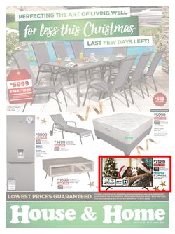 House & Home : Less This Christmas (10 Dec - 24 Dec 2018), page 1