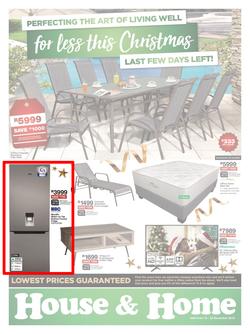 House & Home : Less This Christmas (10 Dec - 24 Dec 2018), page 1