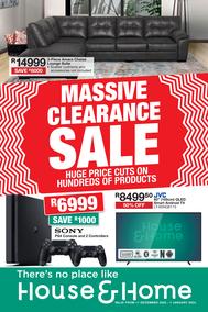 House & Home : Massive Clearance Sale (11 December 2023 - 07 January 2024 While Stocks Last)