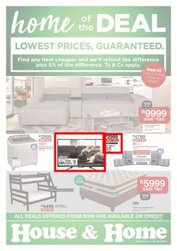 House & Home : Lowest Prices (11 Jun - 23 Jun 2019), page 1