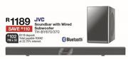 JVC Soundbar With Wired Subwoofer TH-BY870/370