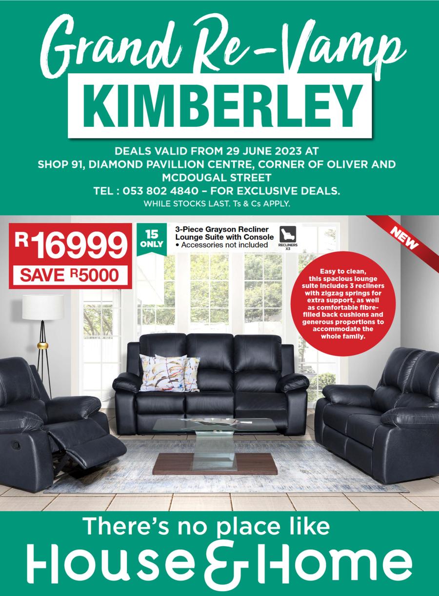 House & Home Kimberley Grand ReVamp (29 June 2023 While Stocks Last
