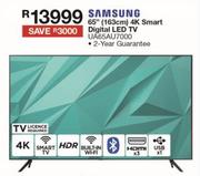 Samsung 65" (163cm) 4K Smart Digital LED TV UA65AU7000