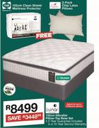 Lunar 152cm Queen Gibraltar Pillow Top Base Set