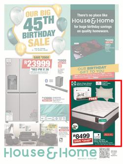 House & Home : 45TH Birthday Sale (04 April - 18 April 2022), page 1