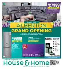 House & Home : Alberton Grand Opening (30 May - 05 June 2024 While Stocks Last)