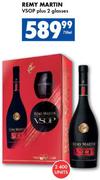 Remy Martin VSOP Plus 2 Glasses-750ml