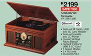 Volkano Turntable VK-3161-WD