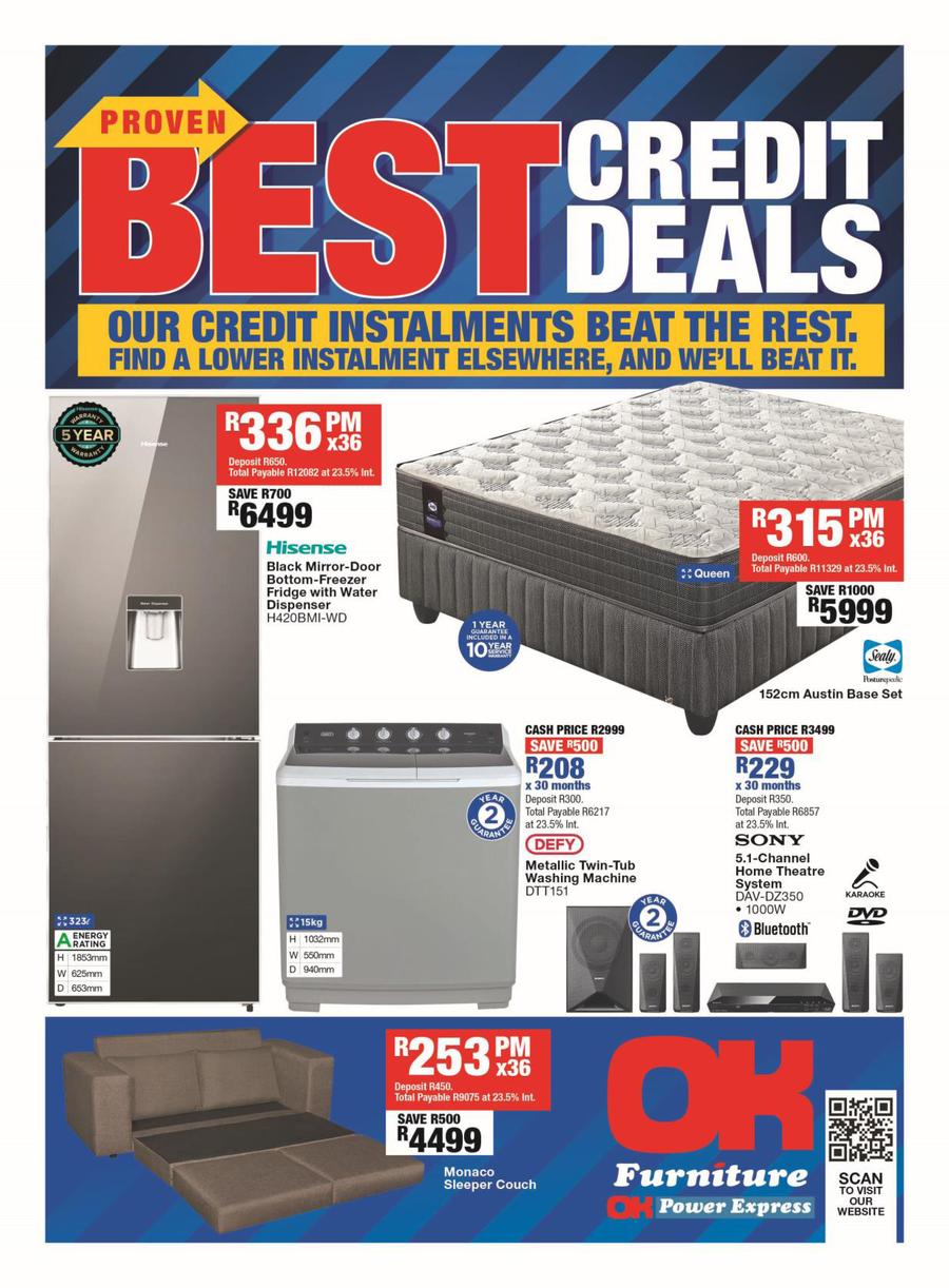 Ok Furniture Best Credit Deals 28 Jan 09 Feb 2020 Www