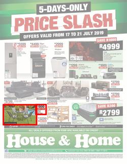House & Home : Price Slash (17 Jul - 21 Jul 2019), page 1