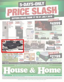 House & Home : Price Slash (17 Jul - 21 Jul 2019), page 1