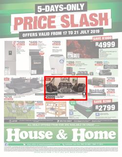 House & Home : Price Slash (17 Jul - 21 Jul 2019), page 1