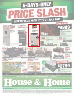 House & Home : Price Slash (17 Jul - 21 Jul 2019), page 1