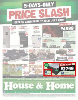 House & Home : Price Slash (17 Jul - 21 Jul 2019), page 1