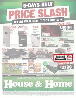 House & Home : Price Slash (17 Jul - 21 Jul 2019), page 1