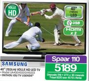 Samsung 40" Volle HD LED TV UA40EH5000/H5003