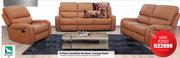 3 Piece Hamilton Recliner Lounge Suite