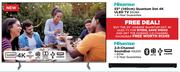 Hisense 55" (140cm) Quantum Dot 4K ULED TV 55U6K