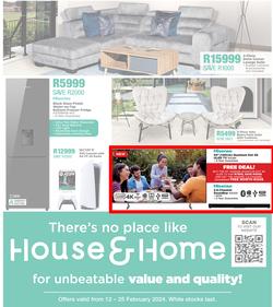 House & Home : Unbeatable Value & Quality (12 February - 25 February 2024), page 1