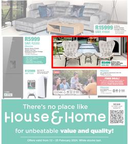House & Home : Unbeatable Value & Quality (12 February - 25 February 2024), page 1