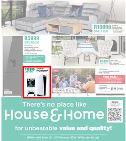 House & Home : Unbeatable Value & Quality (12 February - 25 February 2024), page 1