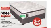 Lunar 152cm Gibraltar Pillow Queen Top Base Set