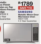 Samsung 32Ltr Metallic Mirror Door Microwave Oven ME0113M