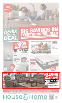 House & Home : Big Savings On Everything You Need (22 June - 5 July 2020), page 1