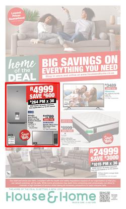 House & Home : Big Savings On Everything You Need (22 June - 5 July 2020), page 1