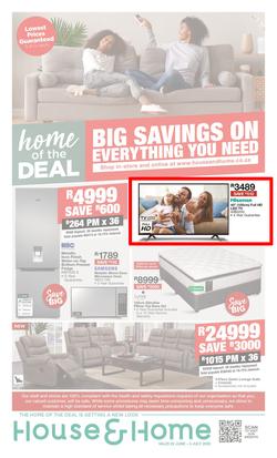 House & Home : Big Savings On Everything You Need (22 June - 5 July 2020), page 1
